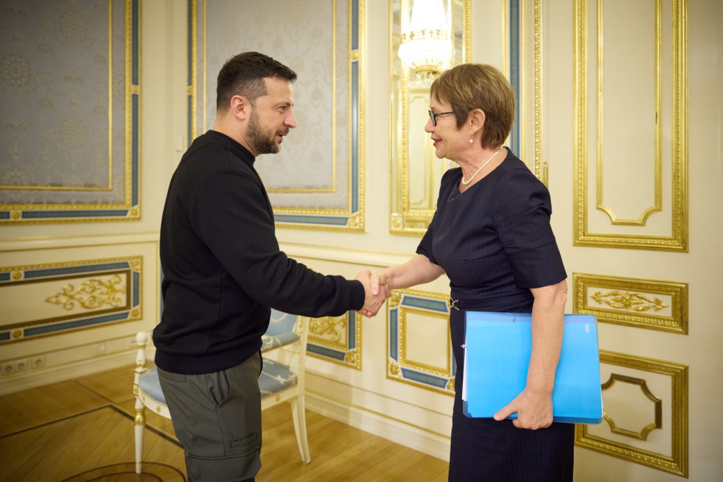 President of Ukraine holds meeting with EBRD President
