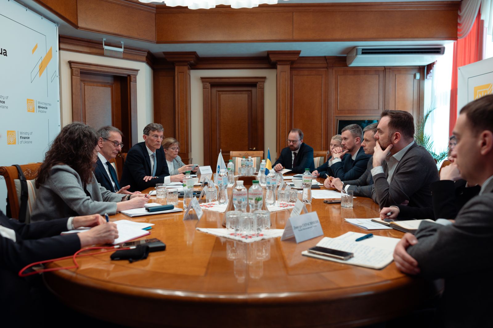 Serhiy Marchenko discusses priority areas of cooperation with EBRD Vice President Matteo Patrone